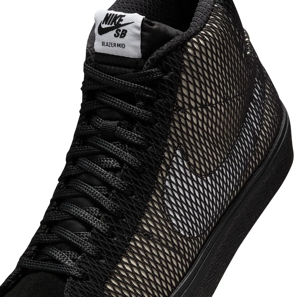 Nike SB Zoom Blazer Mid Premium Shoes White/Black-White-Black