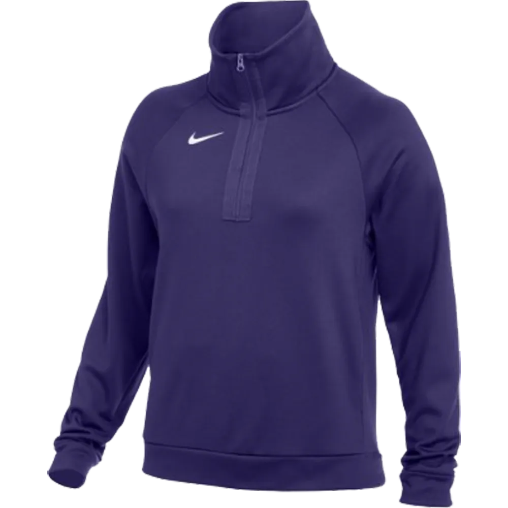 Nike Women's Therma All Time Mock Half Zip (Loose Fit)