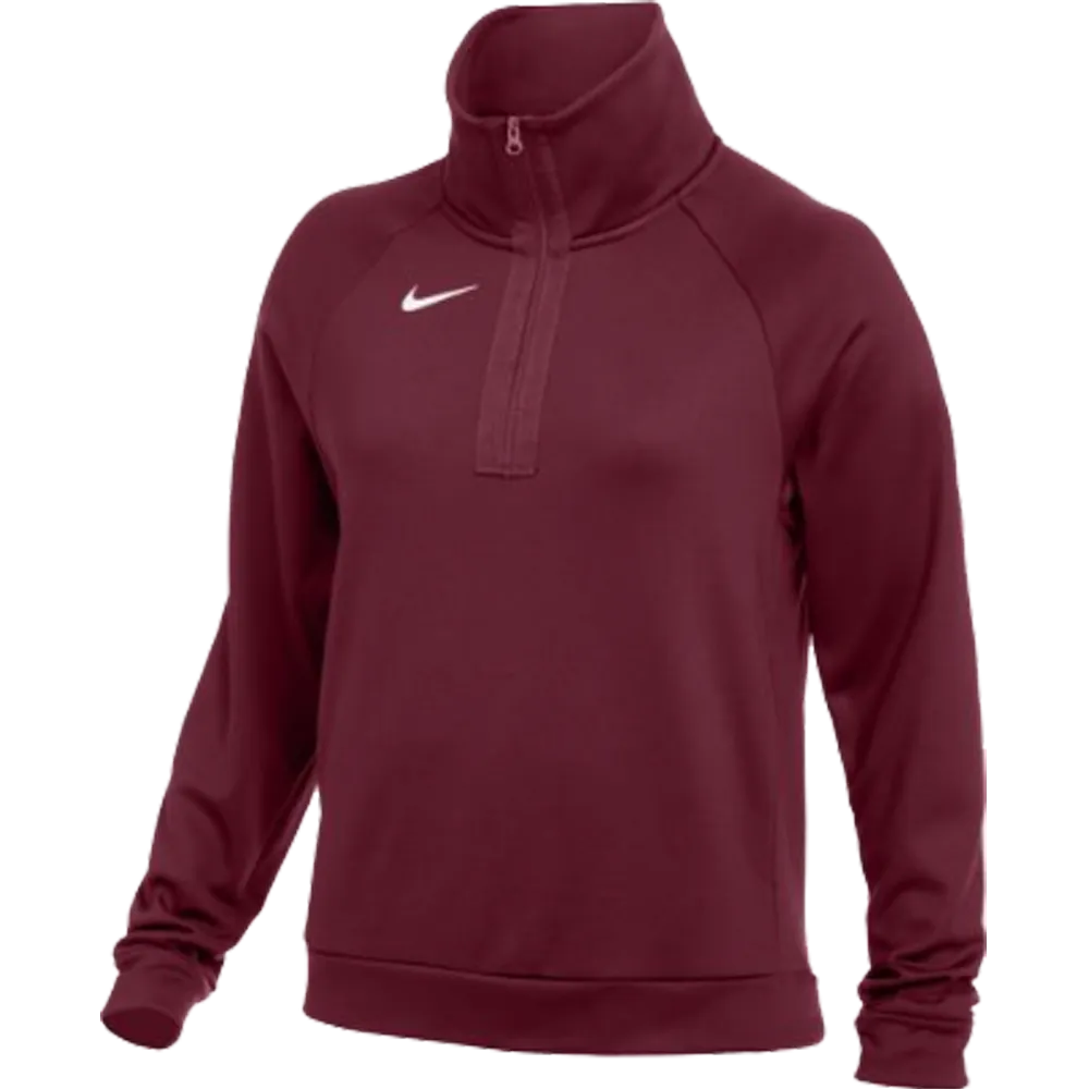 Nike Women's Therma All Time Mock Half Zip (Loose Fit)