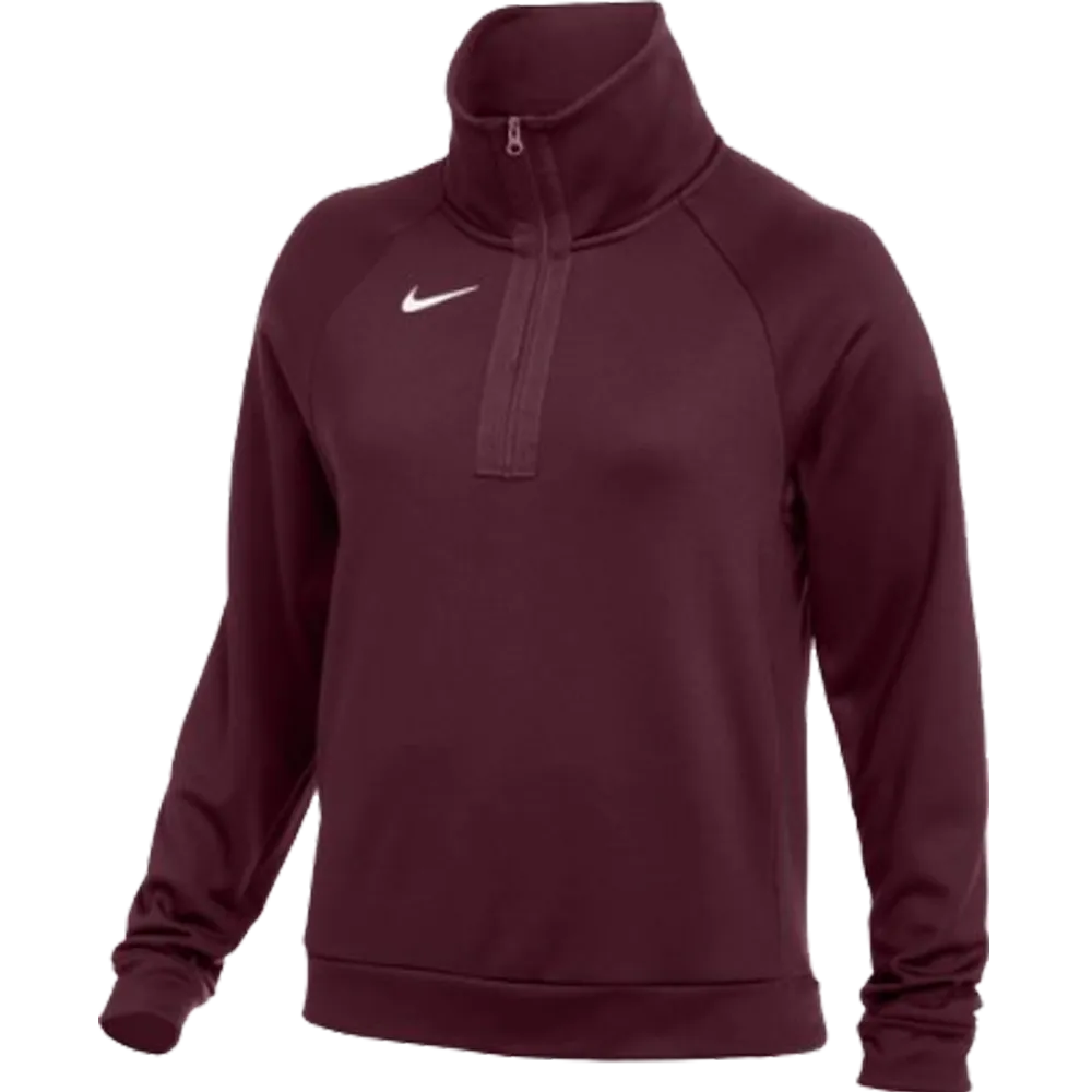 Nike Women's Therma All Time Mock Half Zip (Loose Fit)