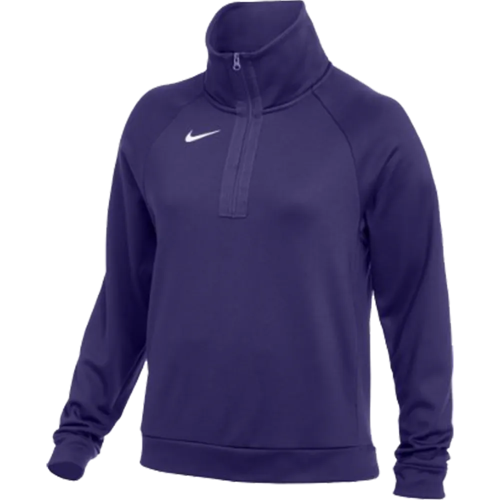 Nike Women's Therma All Time Mock Half Zip (Loose Fit)