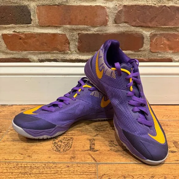 Nike Zoom Fire XDR Sneakers Men US8 Purple‎ Yellow