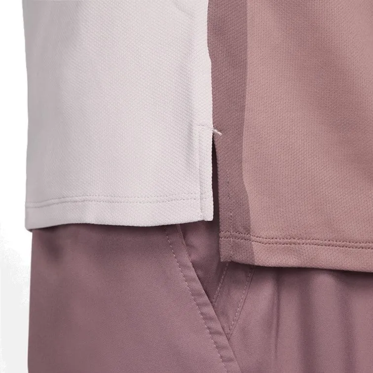 NikeCourt Dri-FIT Slam Men's Platinum Violet & Smokey T-Shirt