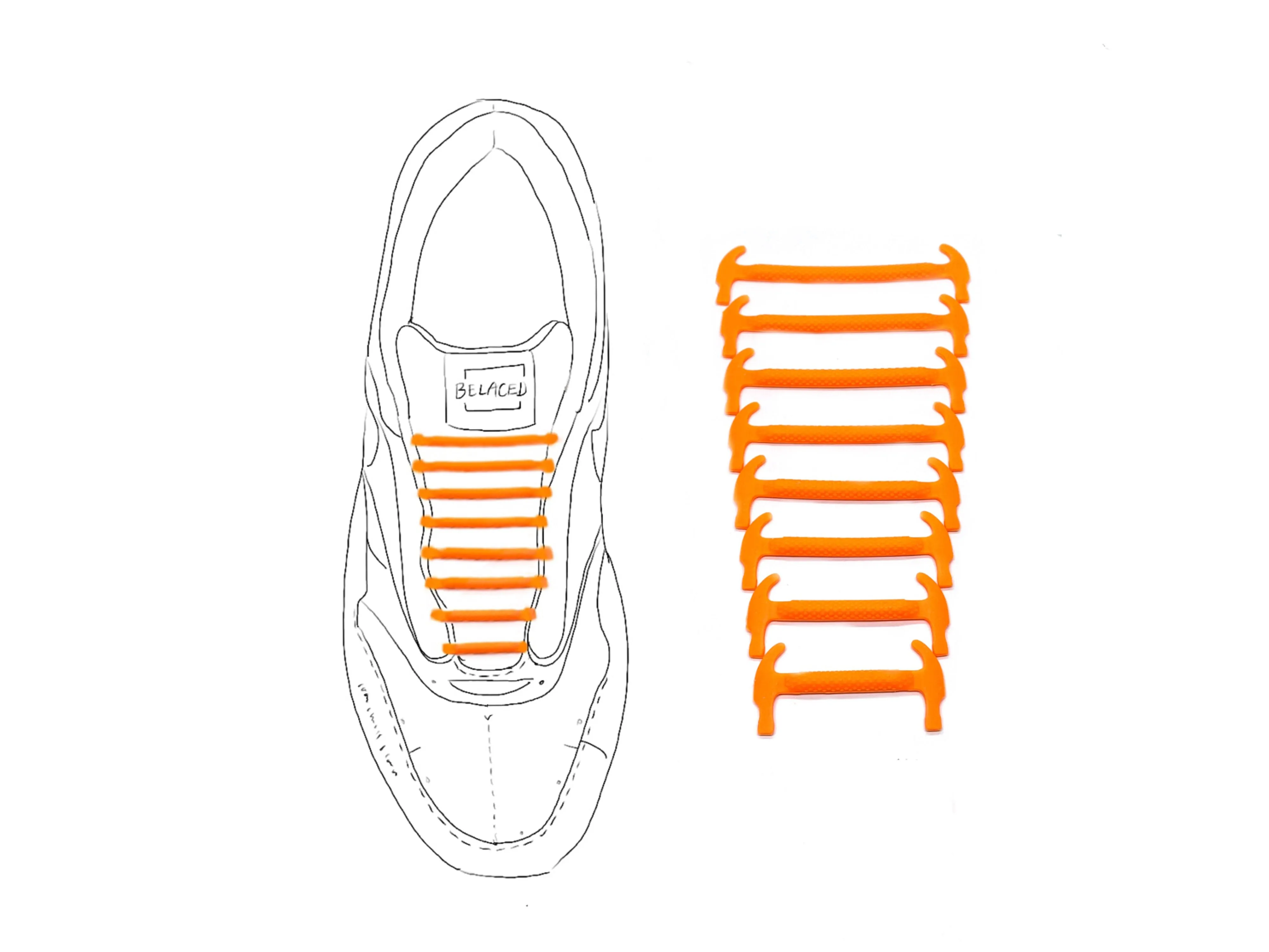 No-Tie Silicone Shoelaces