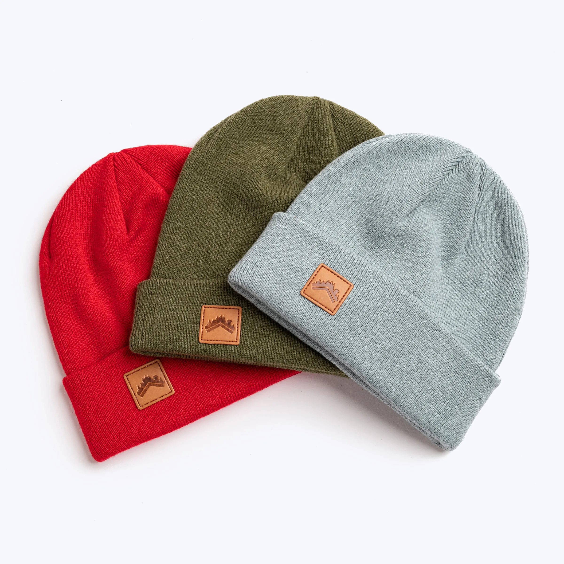 Nyttig Recycled Beanie in Moss Green