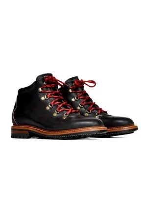 Oakstreet Bootmakers Black Commando Sole Summit Boot