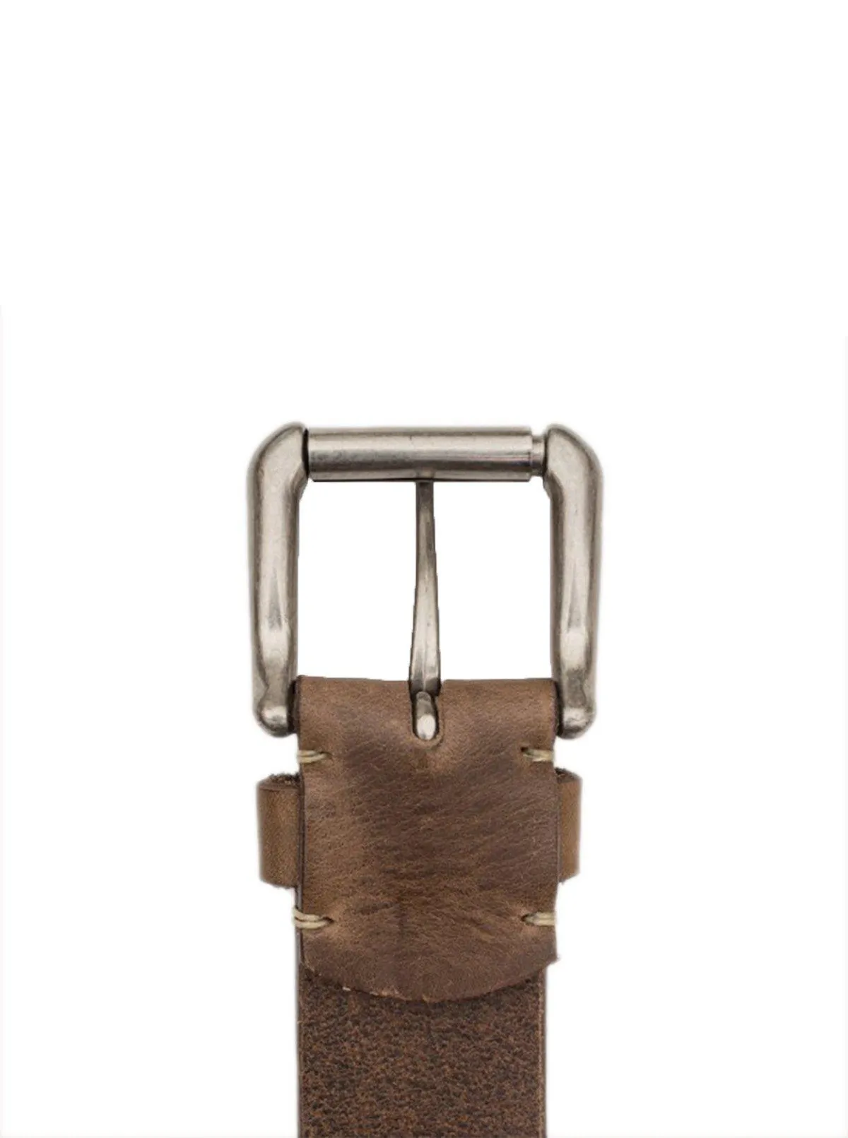 Oakstreet Bootmakers Natural Roller Buckle Belt