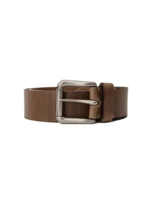 Oakstreet Bootmakers Natural Roller Buckle Belt