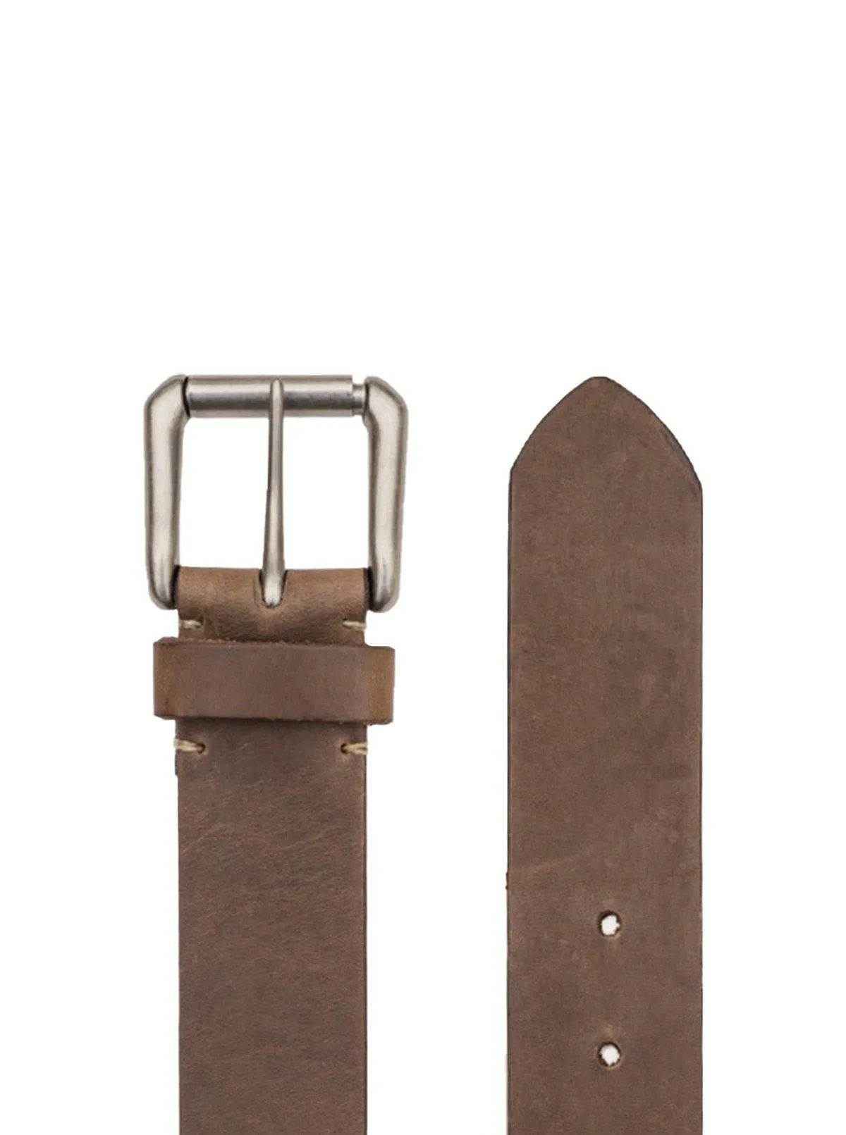 Oakstreet Bootmakers Natural Roller Buckle Belt