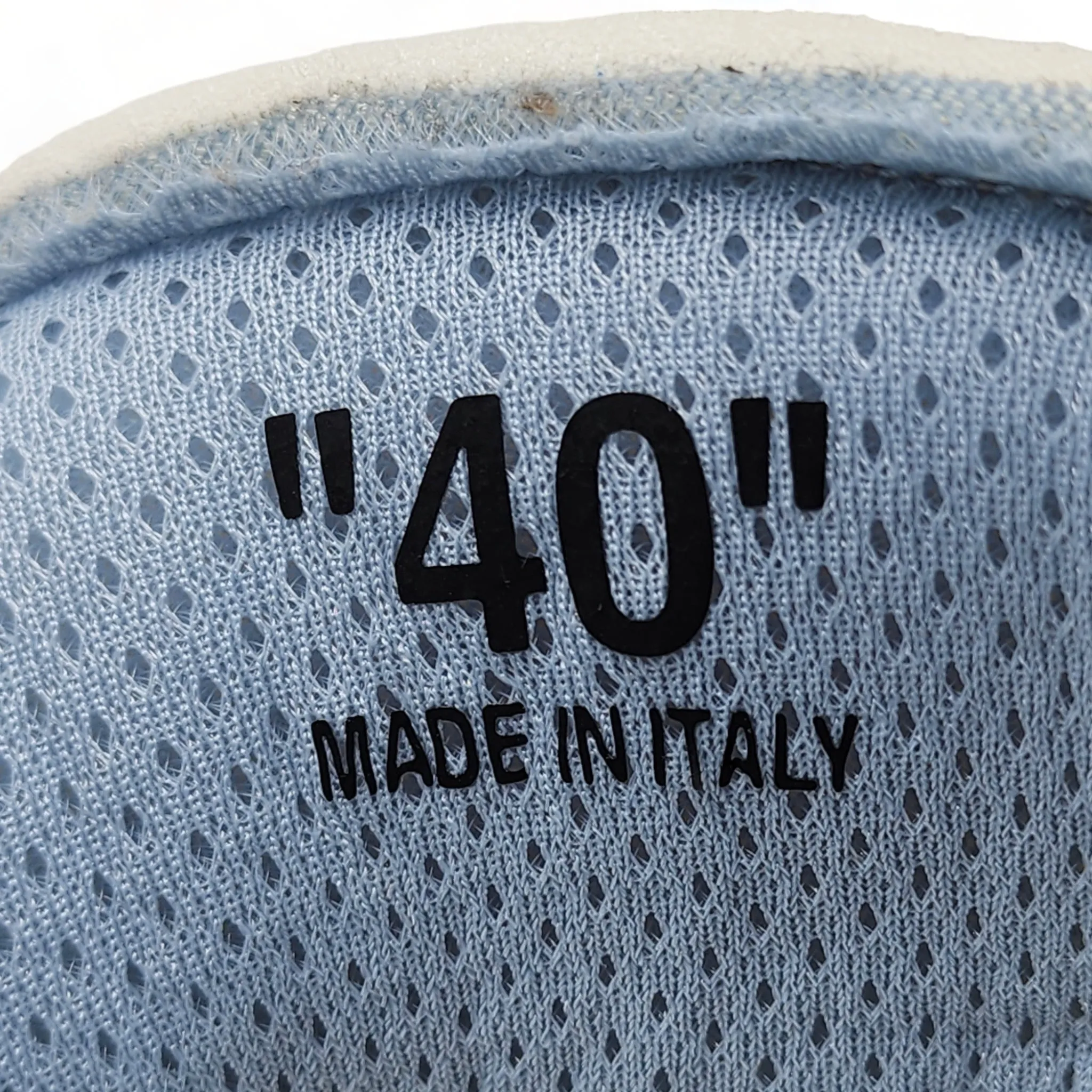 Off-White ODSY 1000 Hi Top Sneakers White Pale Blue