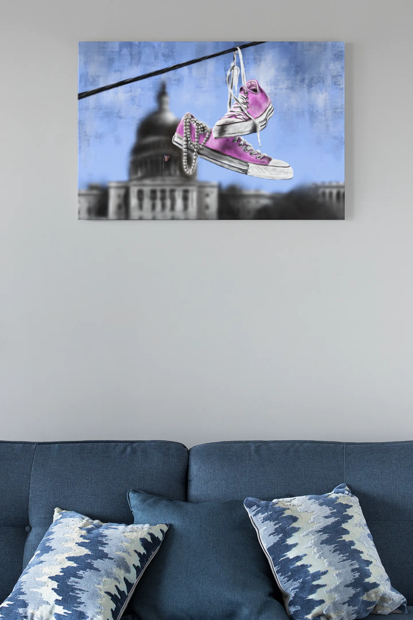 Oh So Pretty Pink | Chucks & Pearls Canvas
