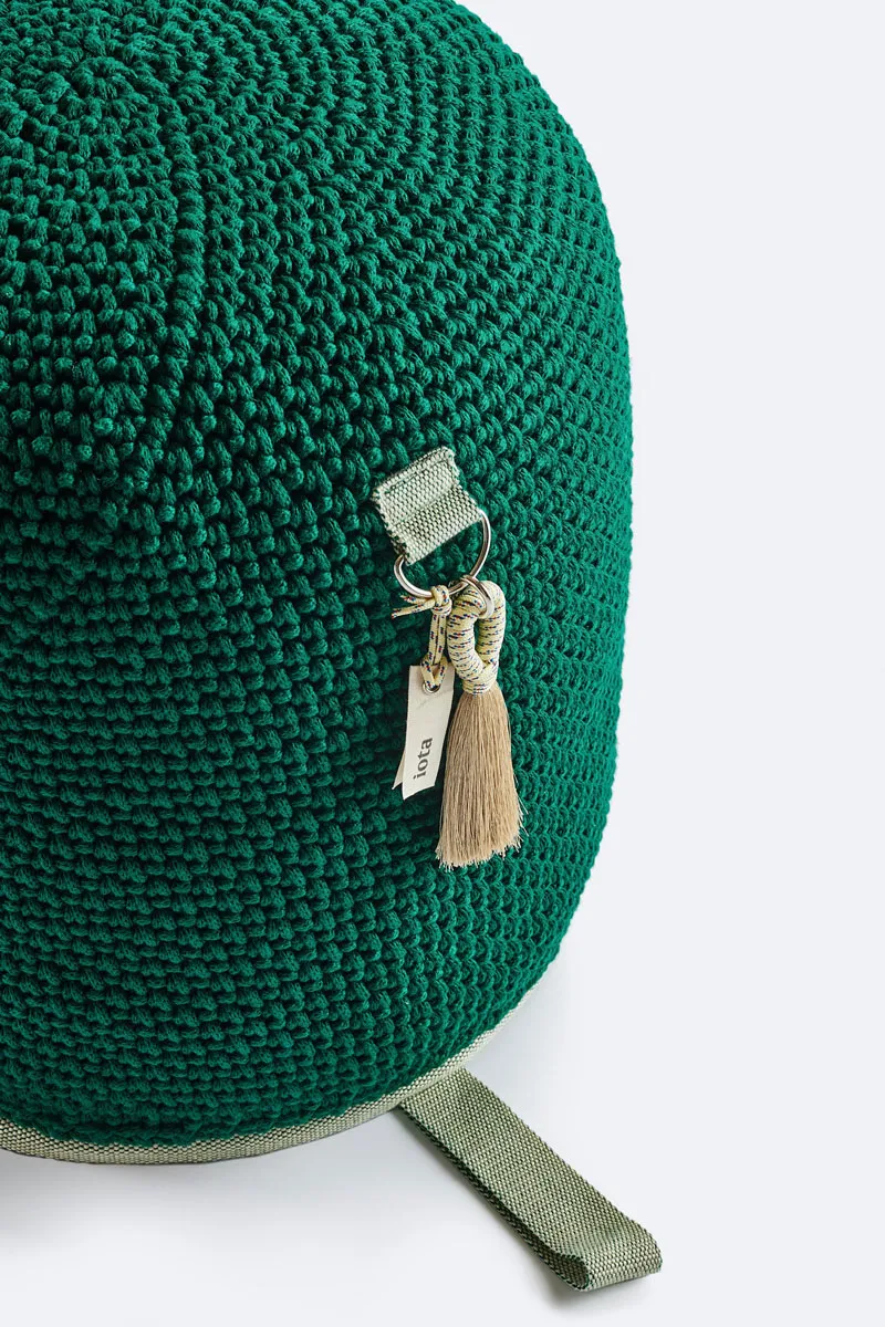Outdoor Indoor Cylinder Pouf