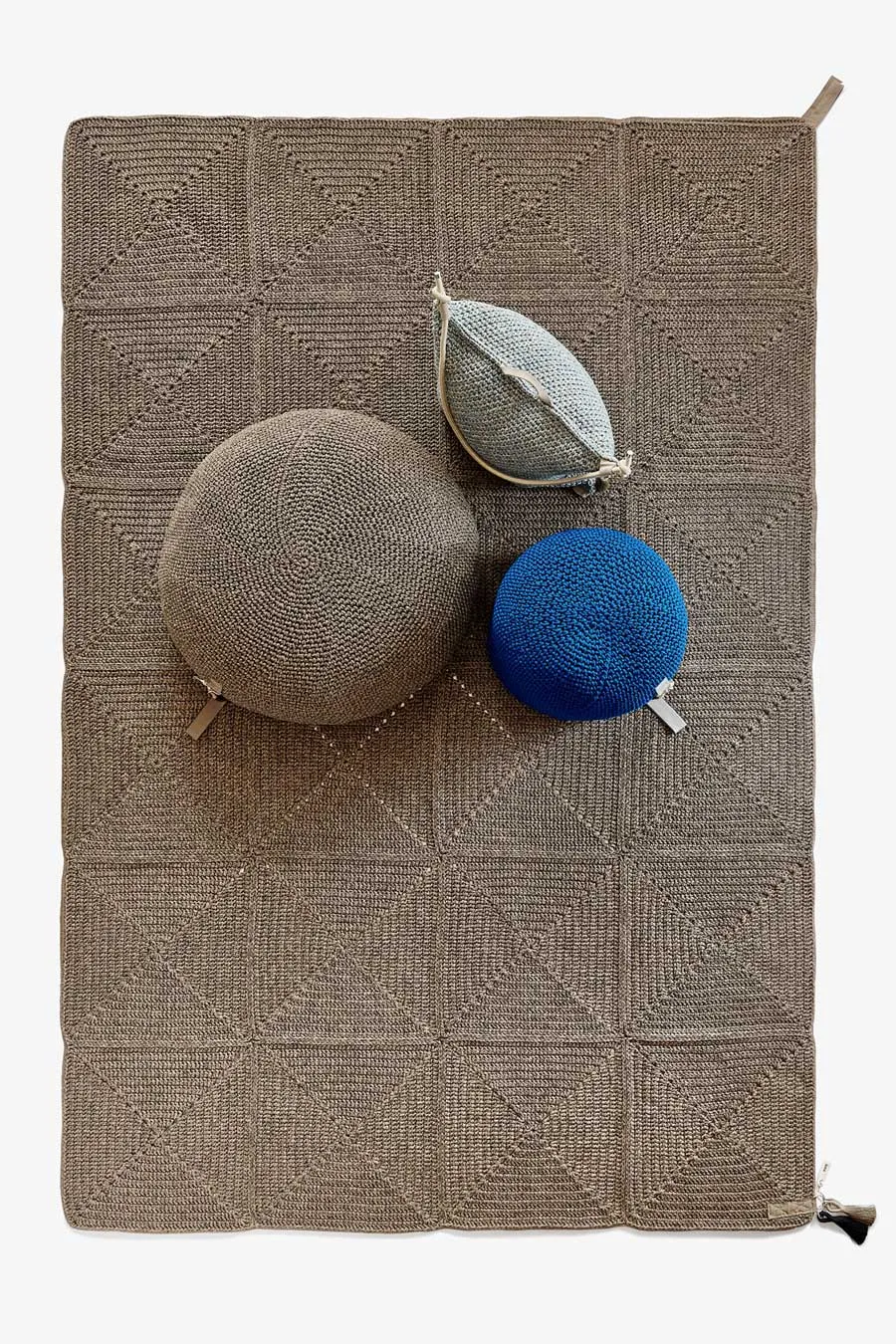 Outdoor/Indoor crochet rug - Large