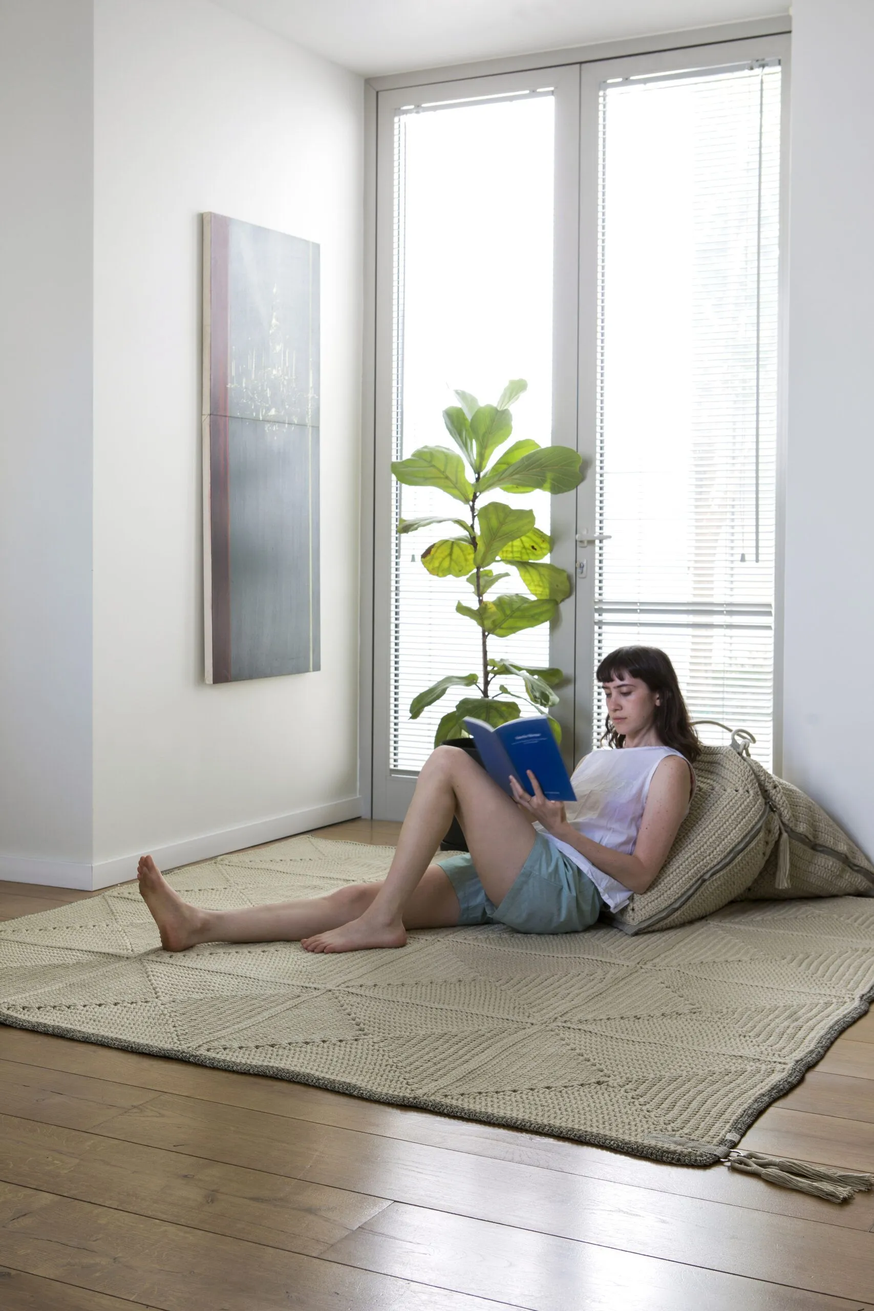 Outdoor/Indoor crochet rug - Medium