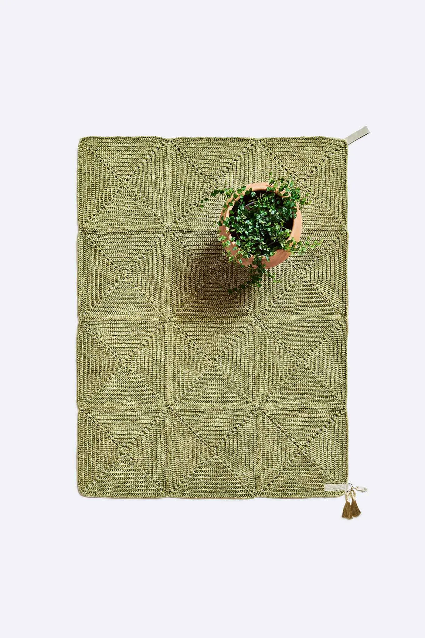 Outdoor/Indoor crochet rug - Small