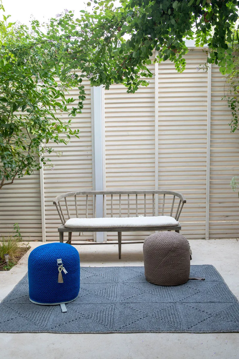 Outdoor/Indoor crochet rug - Small