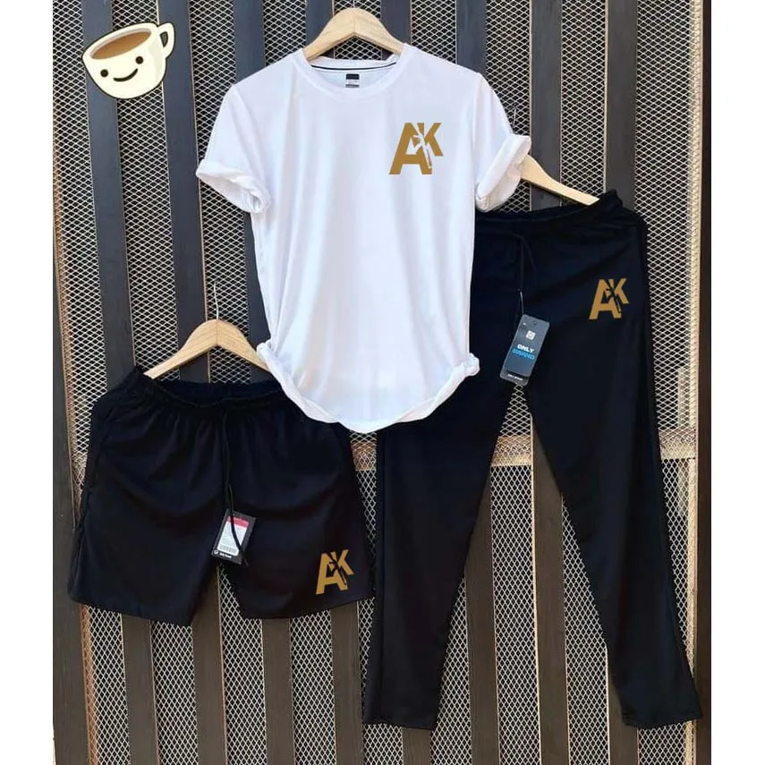 Pack Of 3 AK-47 Printed Tracksuit For Men