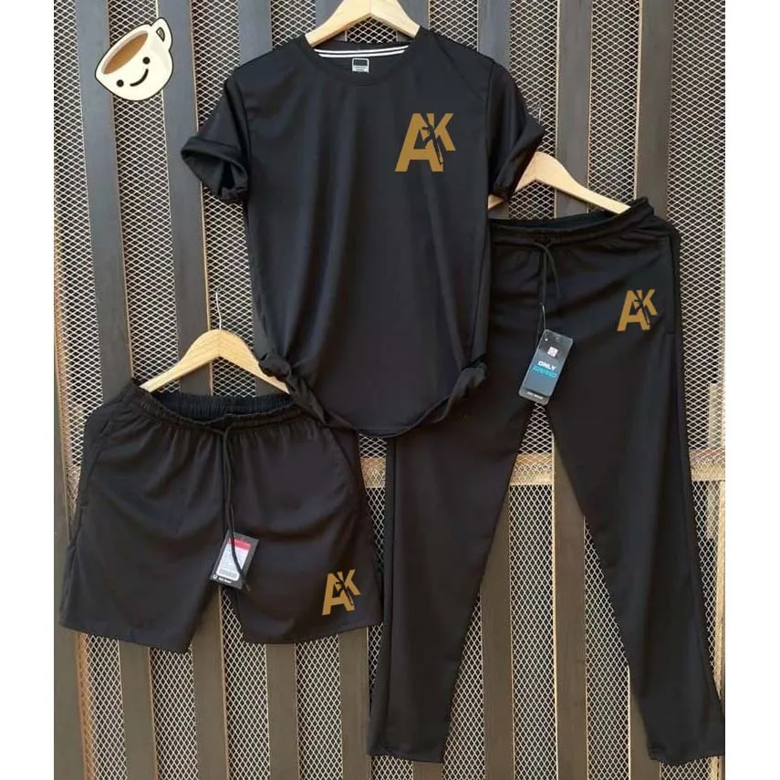 Pack Of 3 AK-47 Printed Tracksuit For Men