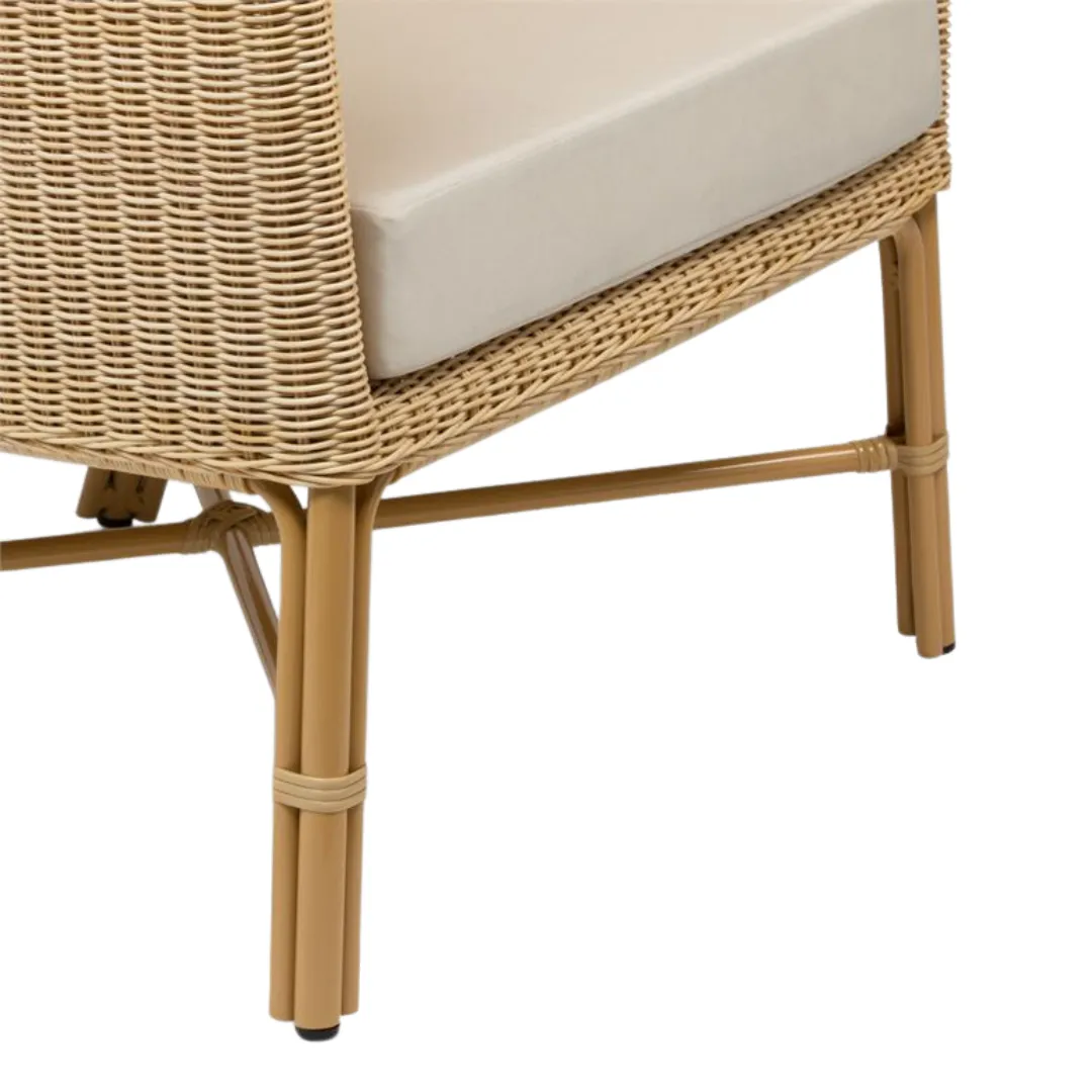 Palm Barrel Lounge Chair