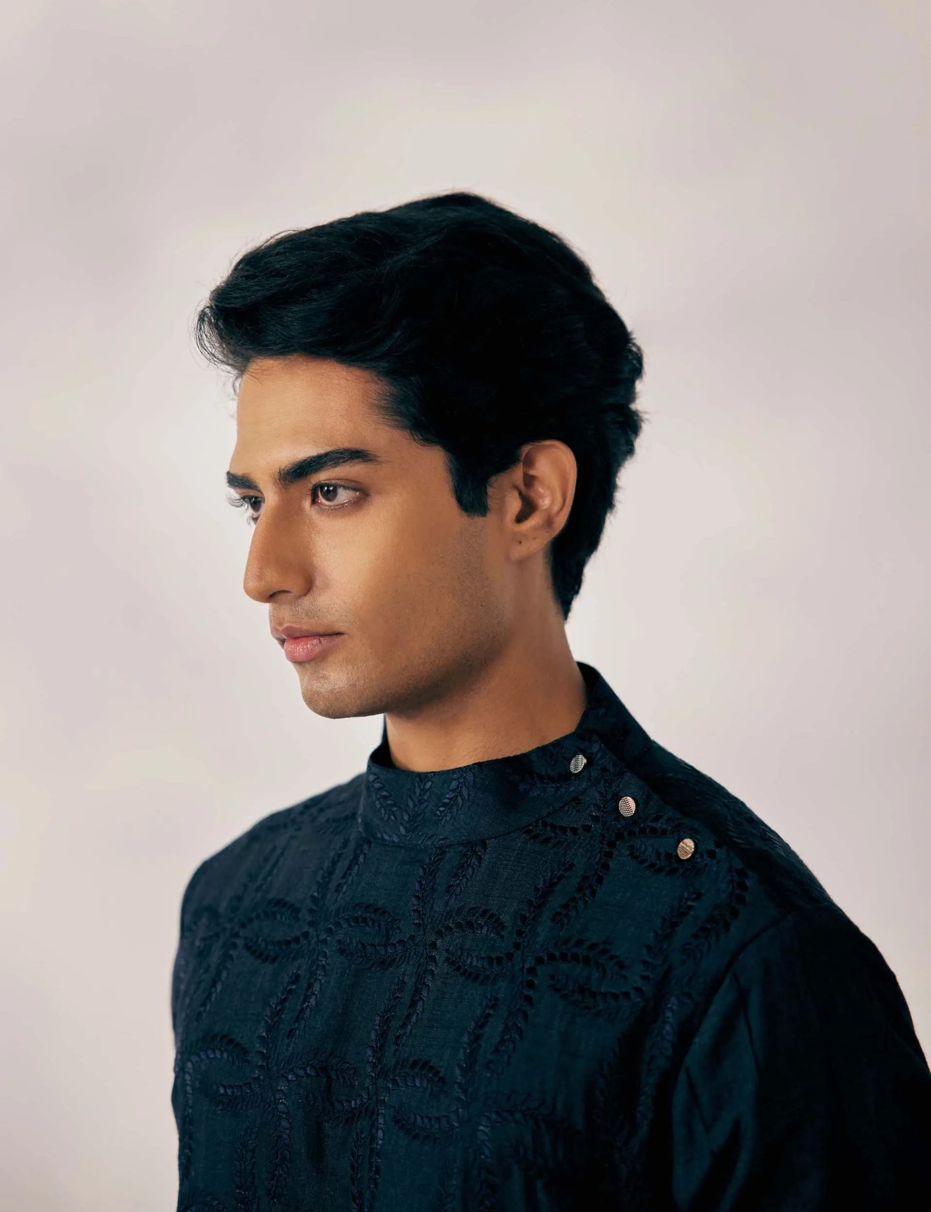 Peacock Blue Kurta With Trouser