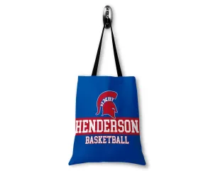 PERSONALIZED RETRO BIXBY SPARTAN 14x16 CANVAS TOTE BAG