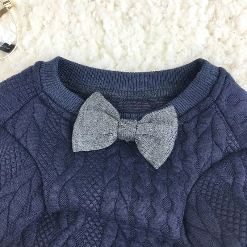 Pet Bow Tie Sweater