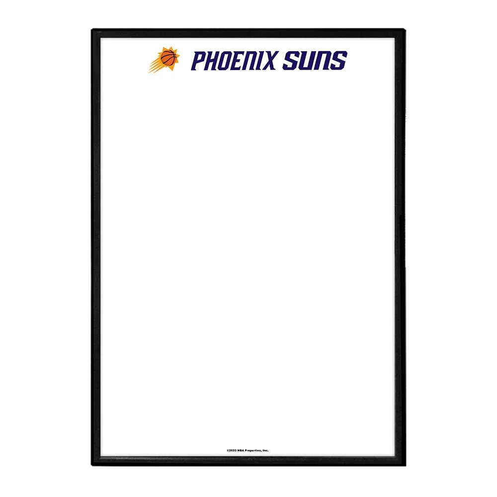 Phoenix Suns: Framed Dry Erase Wall Sign