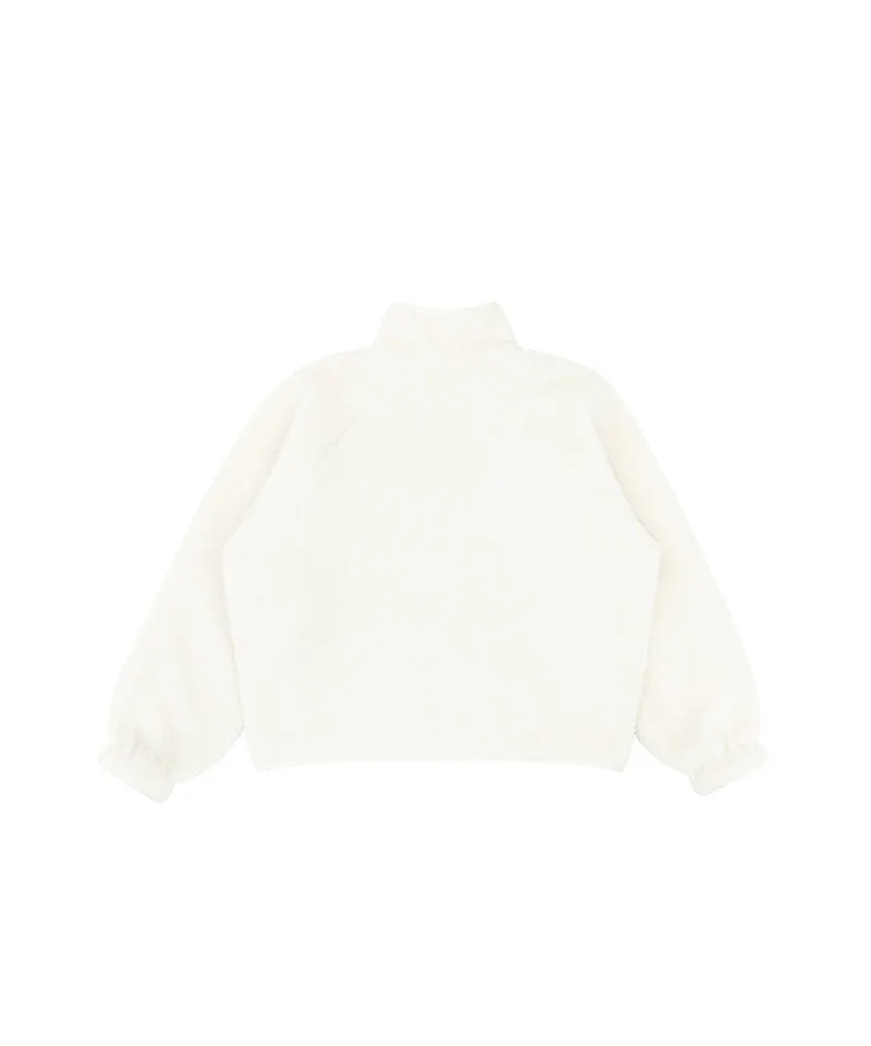 PIV'VEE Faux Fur Jumper - Sand Beige