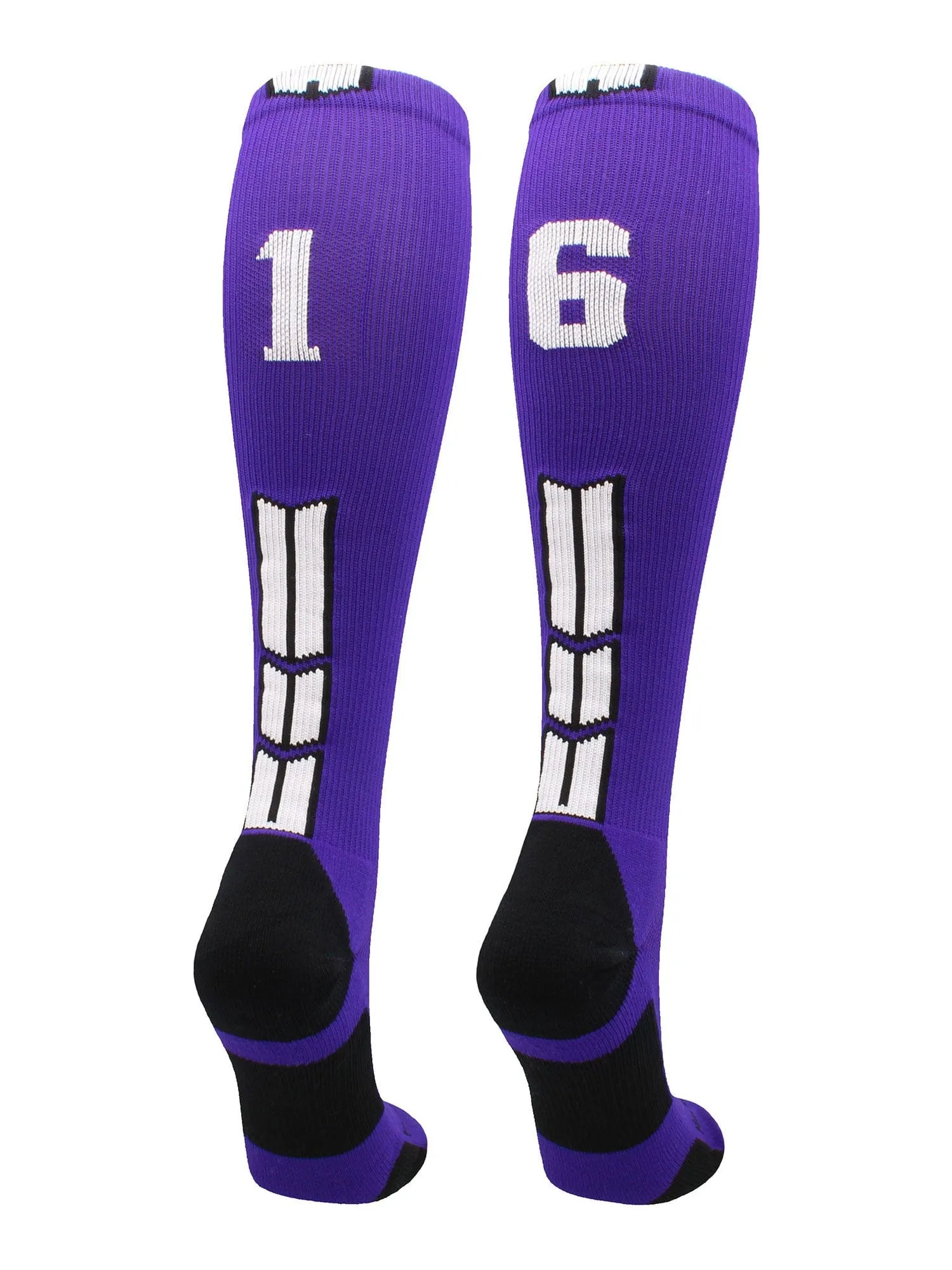 Player Id Jersey Number Socks Over the Calf Length Purple White