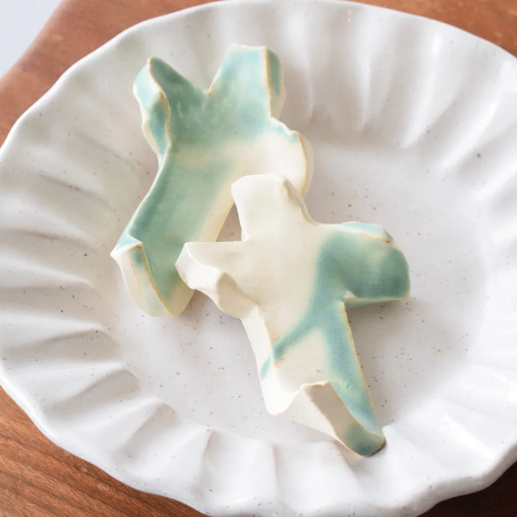 Poor House Pottery Prayer Cross