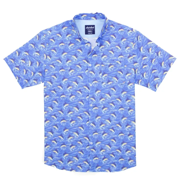 Properly Tied Shordees Summer Shirt - Marlin