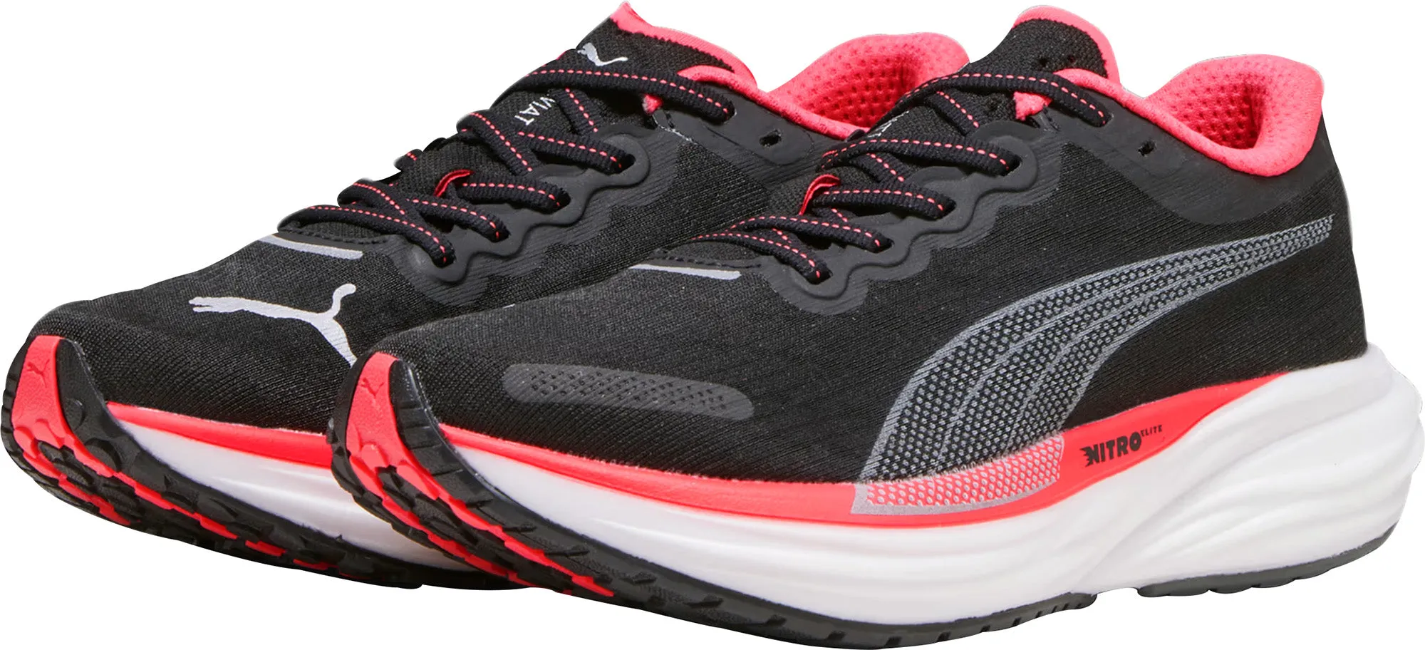 Puma Deviate Nitro 2 Womens Running Shoes - Black