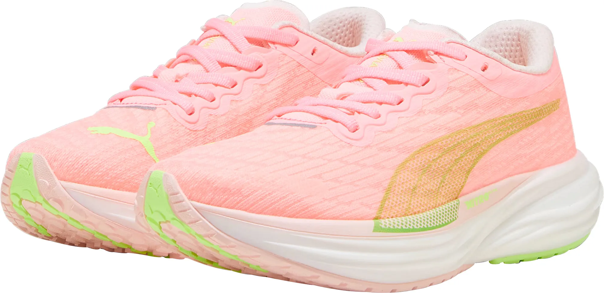 Puma Deviate Nitro 2 Womens Running Shoes - Pink