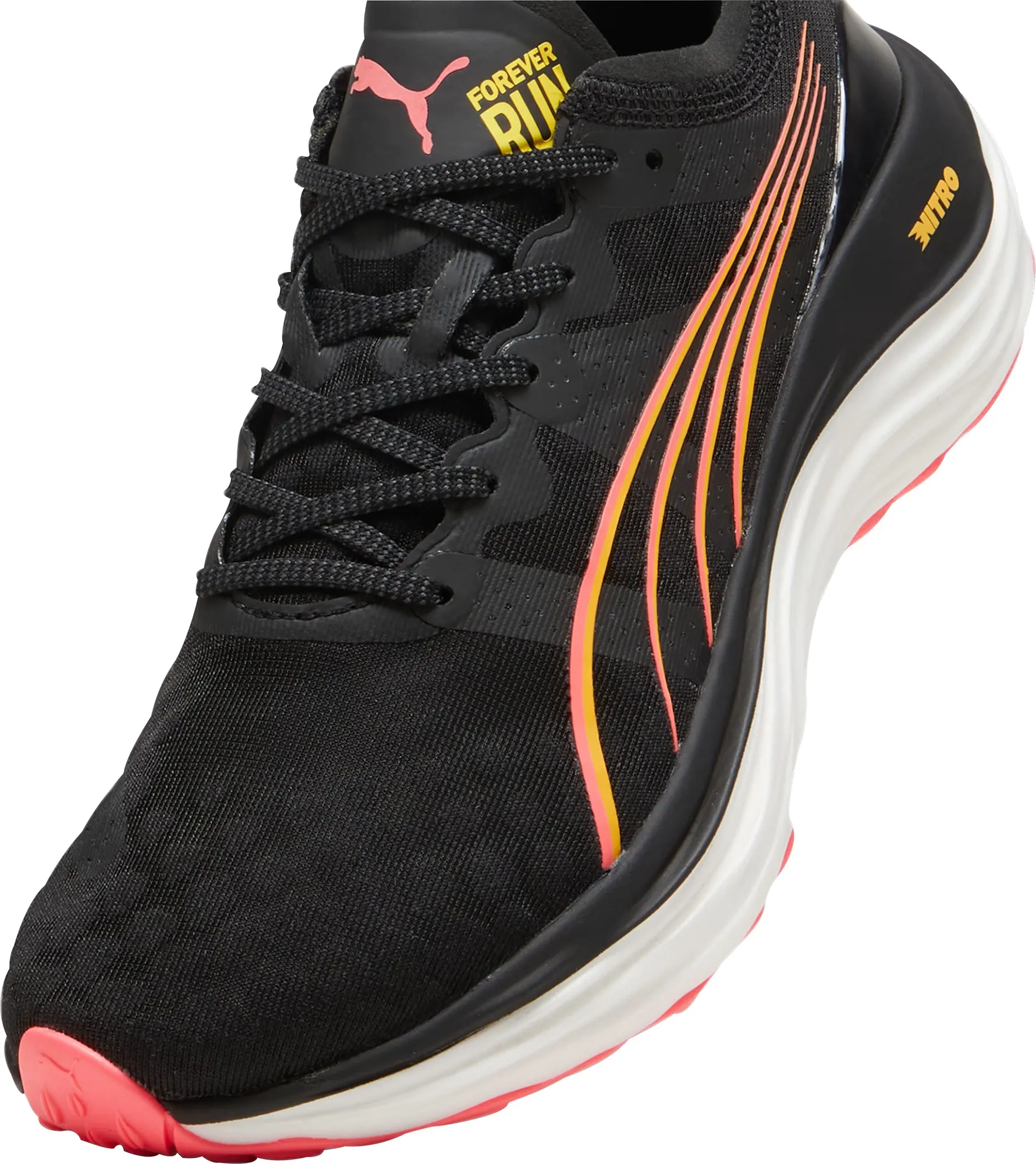 Puma ForeverRun Nitro Womens Running Shoes - Black