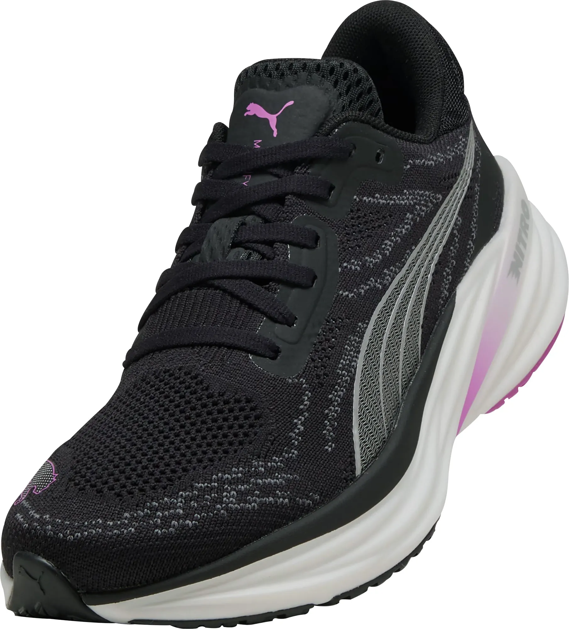 Puma Magnify Nitro 2 Womens Running Shoes - Black