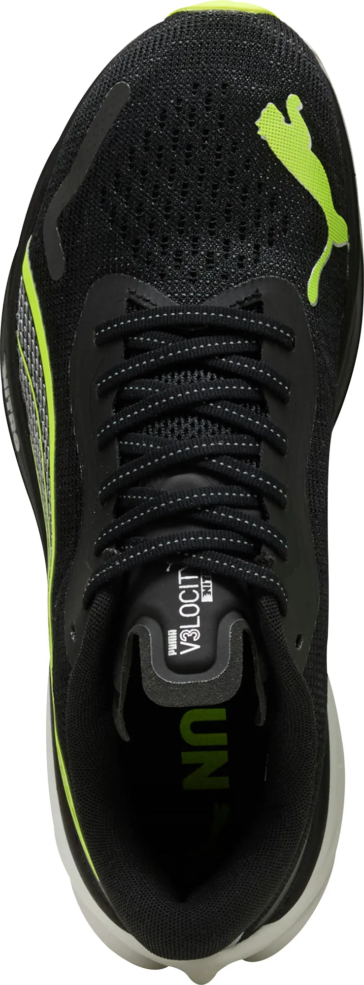 Puma Velocity Nitro 3 WIDE FIT Mens Running Shoes - Black