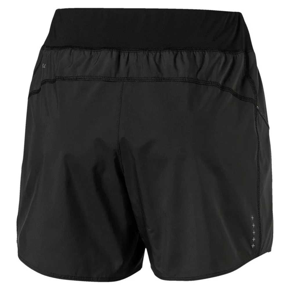 Puma Womens IGNITE 5" Running Shorts - Pink & Black