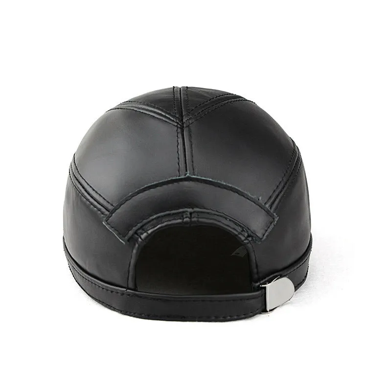 "A&W" Outdoor cowhide baseball cap
