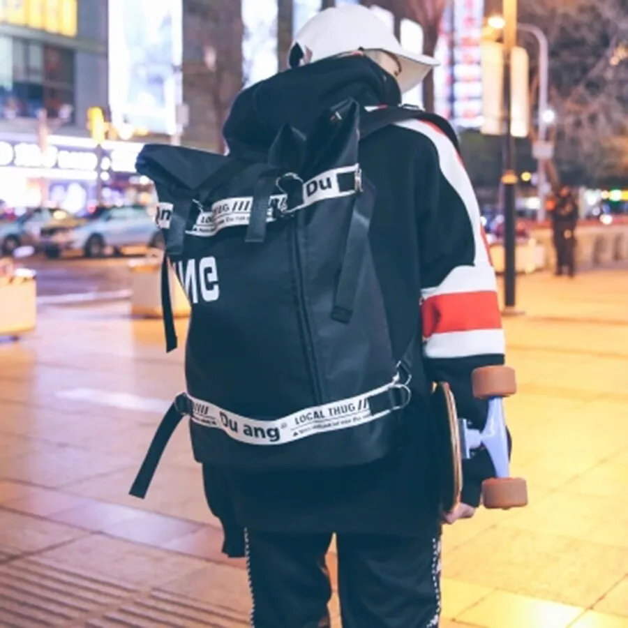 "DU ANG"  Sac à dos à Sangles Streetwear - URB1™