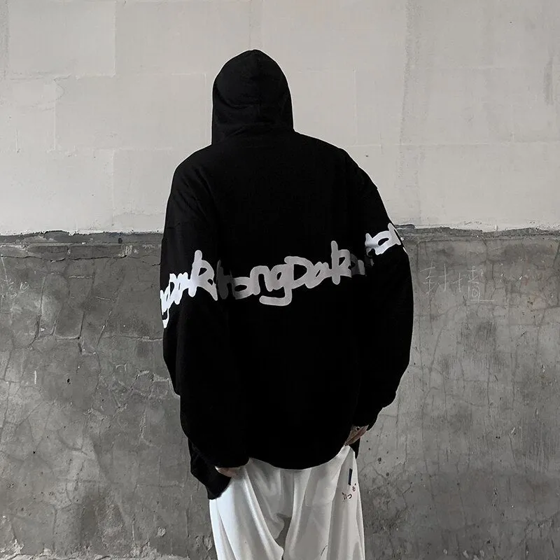 "KEEP-ON" Sweatshirt Blanc Hoodie à capuche - URB1™