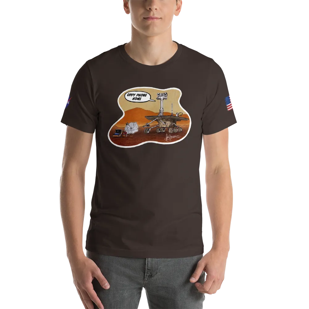"Oppy Phone Home" T-Shirt (Adult)