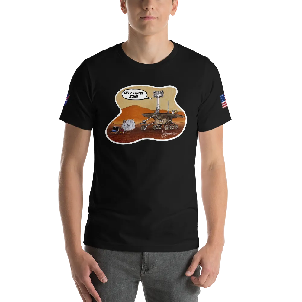 "Oppy Phone Home" T-Shirt (Adult)