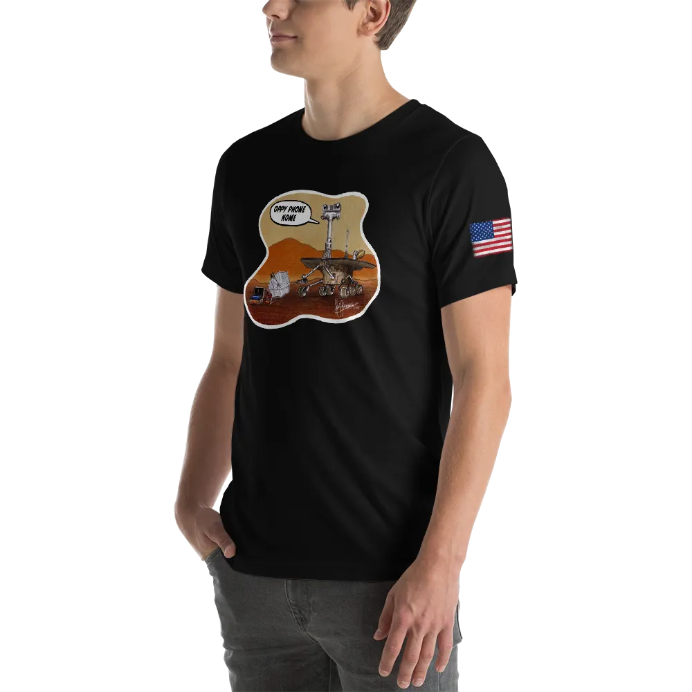 "Oppy Phone Home" T-Shirt (Adult)