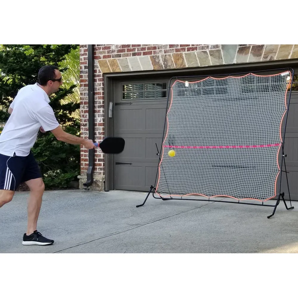Rally Pro Adjustable-Angle Rebound Net (7 Ft x 7 Ft)