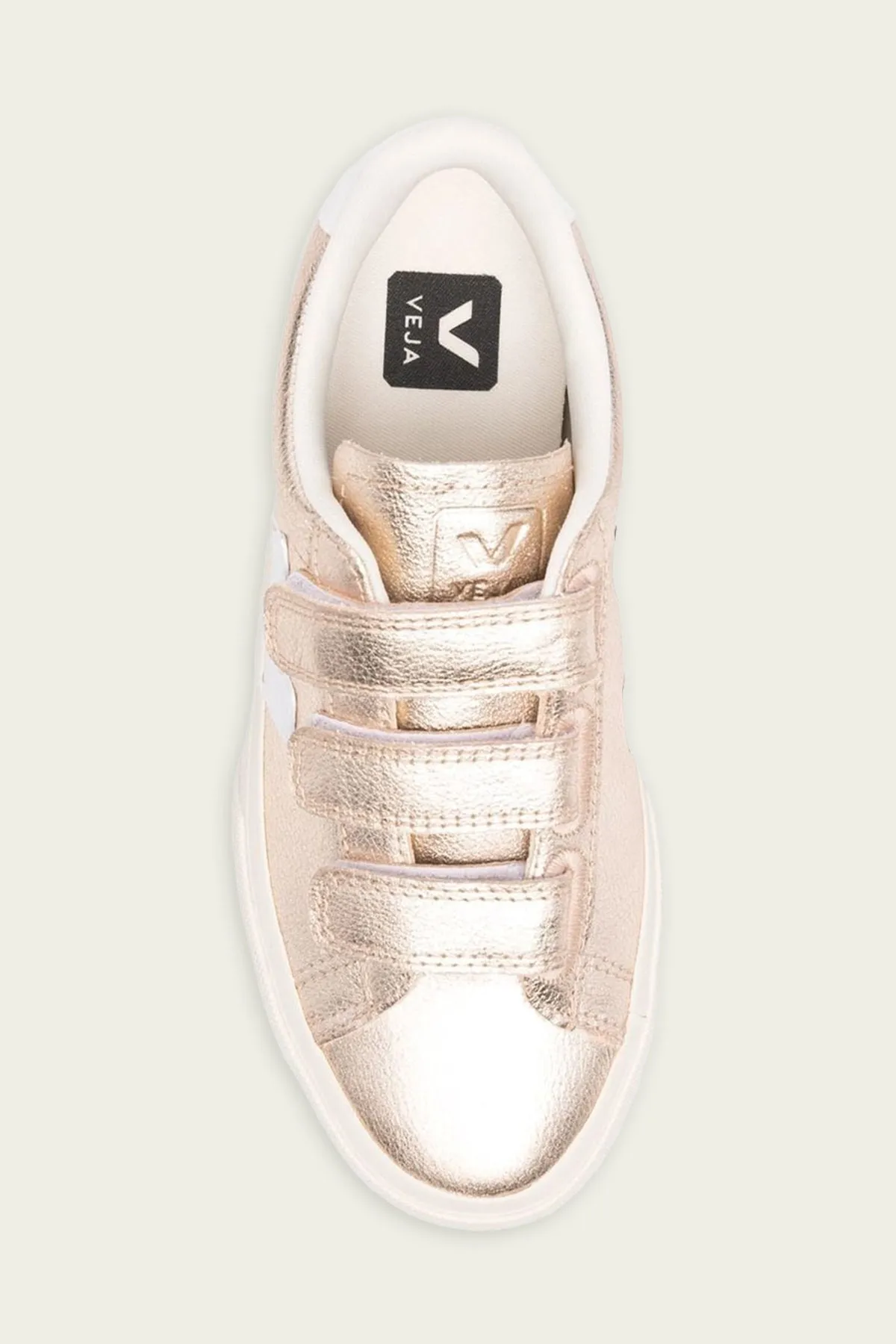 Recife Chromefree Leather Sneaker in Platine White