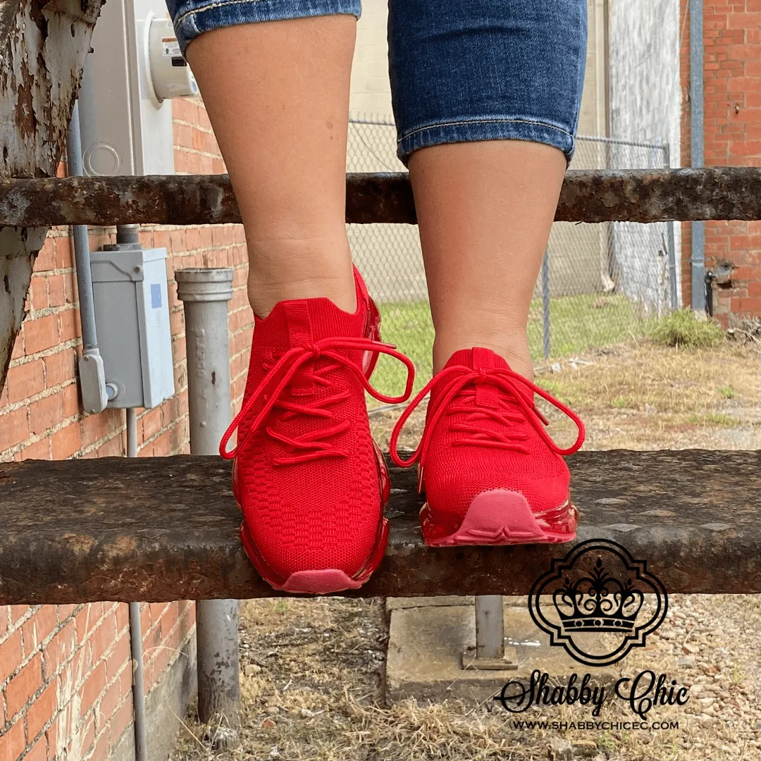 Red Tennis Shoe