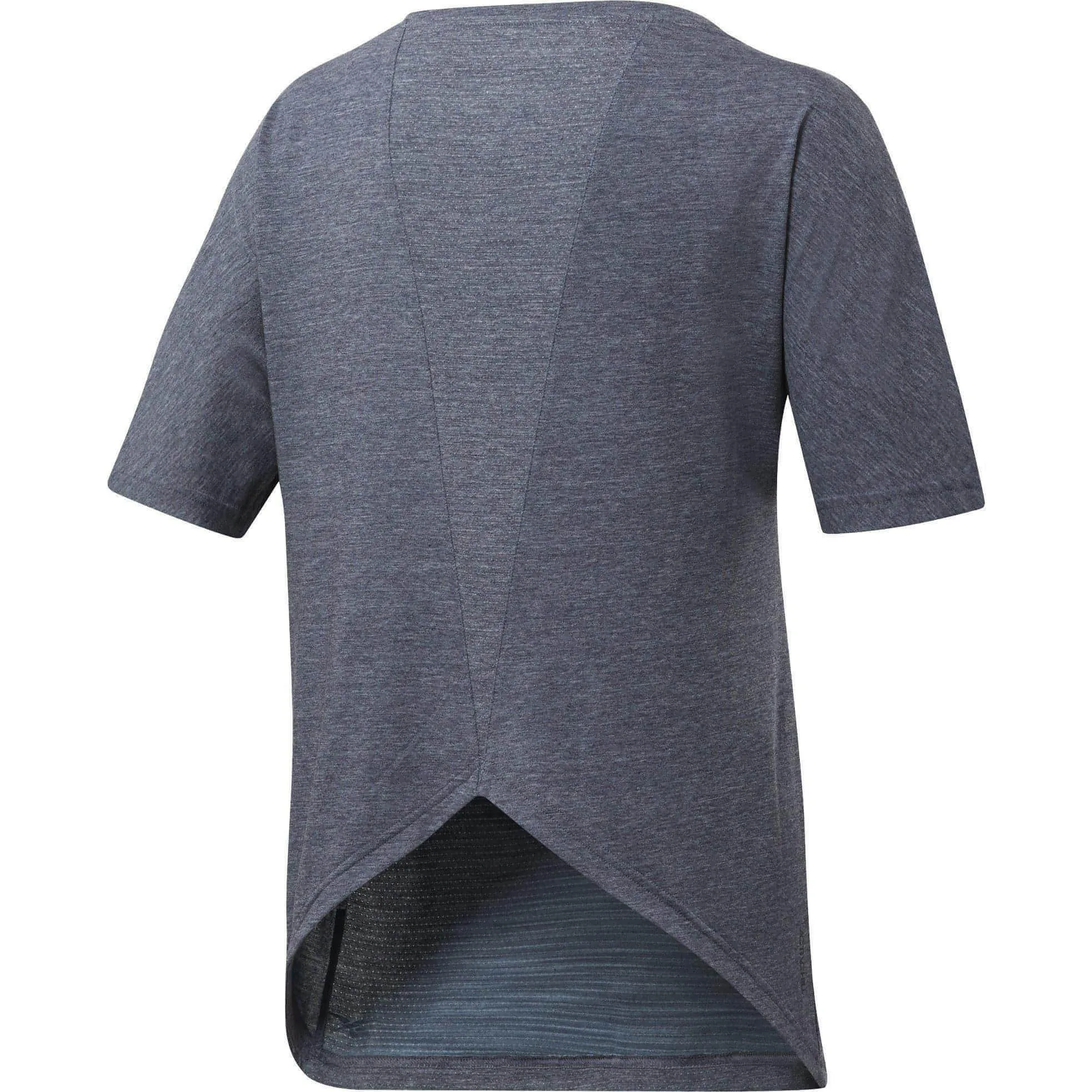 Reebok ActivChill   Cotton Short Sleeve Womens Training Top - Navy