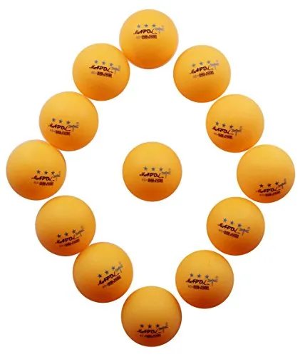 REGAIL 100 Yellow Regail 3-star 40mm Table Tennis Balls Advanced Training Ping Pong Balls