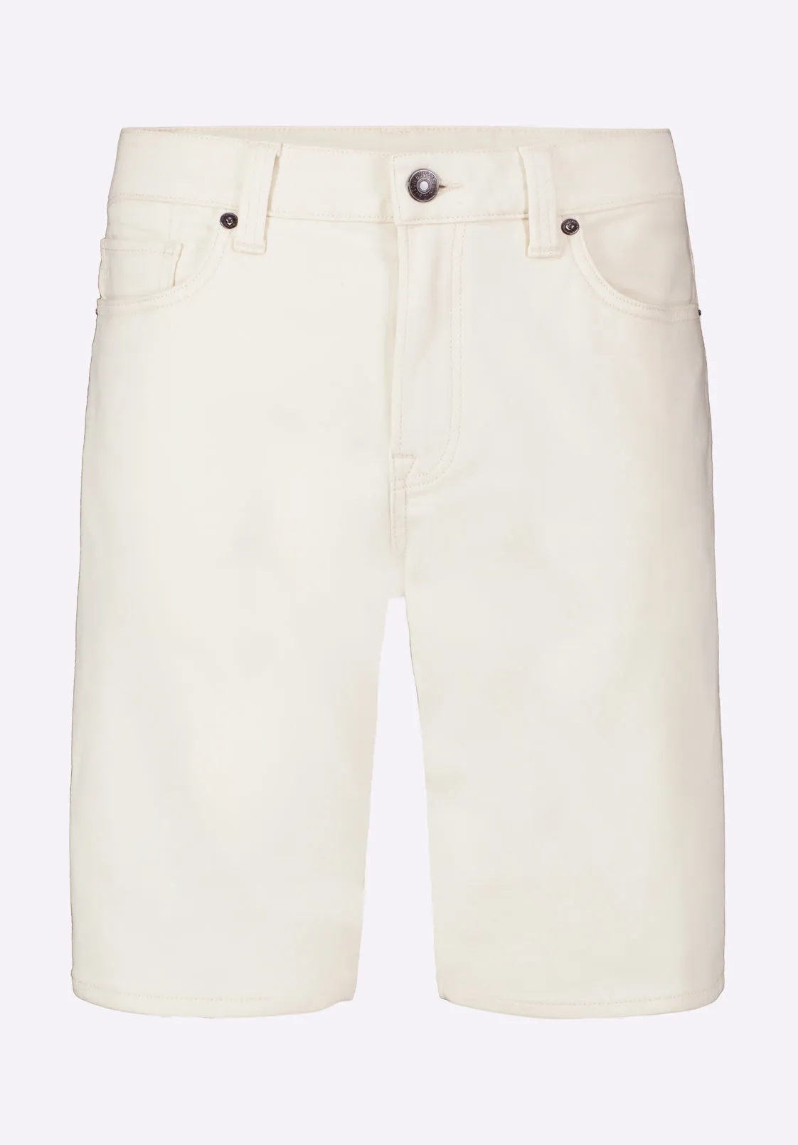 Relaxed Straight Dean Men's Freedom Flex Shorts, Vanilla White - BM26067