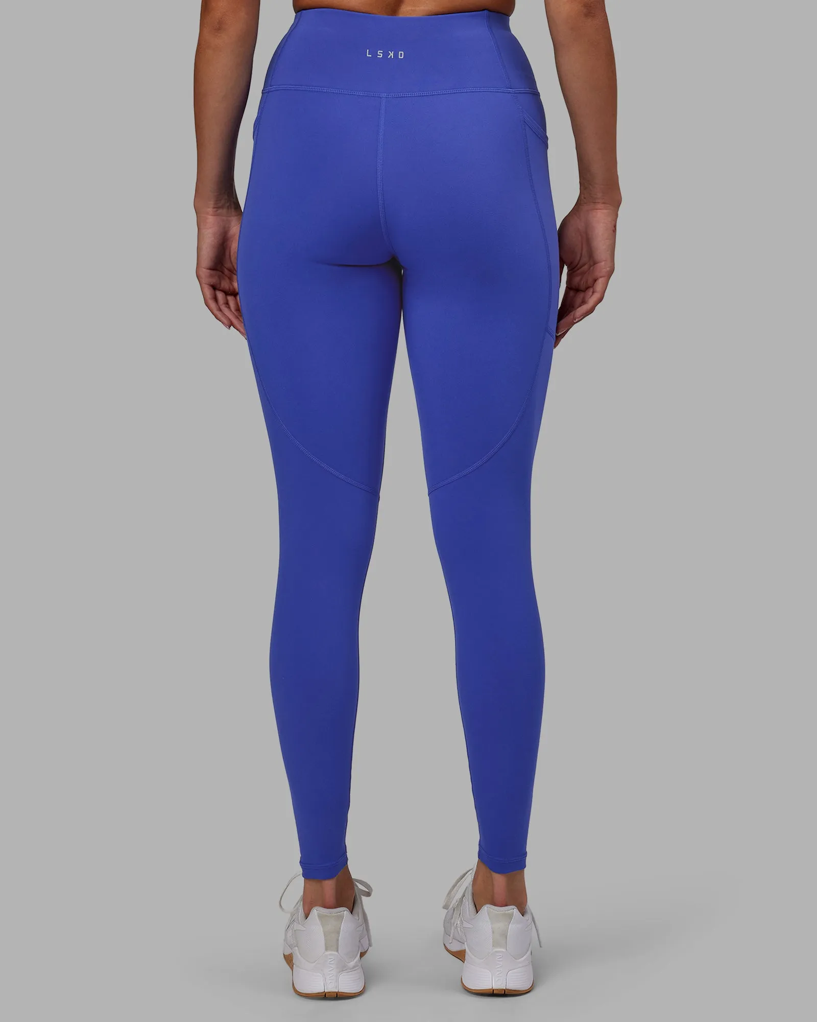 Rep Full Length Tight - Power Cobalt-White
